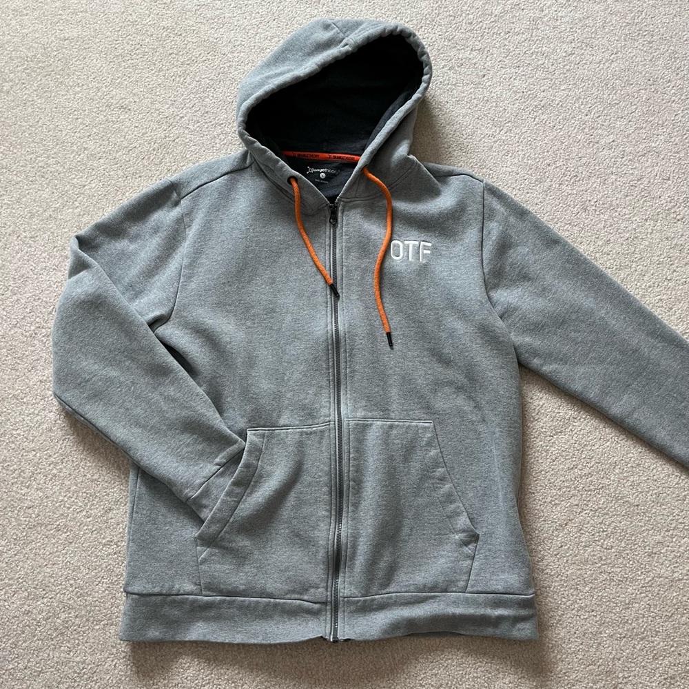 Orangetheory Full Zip Hooded Sweatshirt - Large